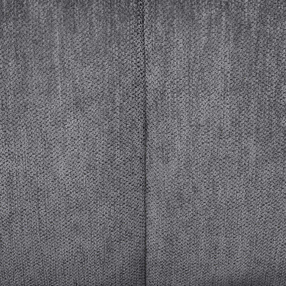 Ecksofa Pisa Anthrazit - Anthrazit/Schwarzchrom, MODERN, Holz/Textil (248/173cm) - Mömax