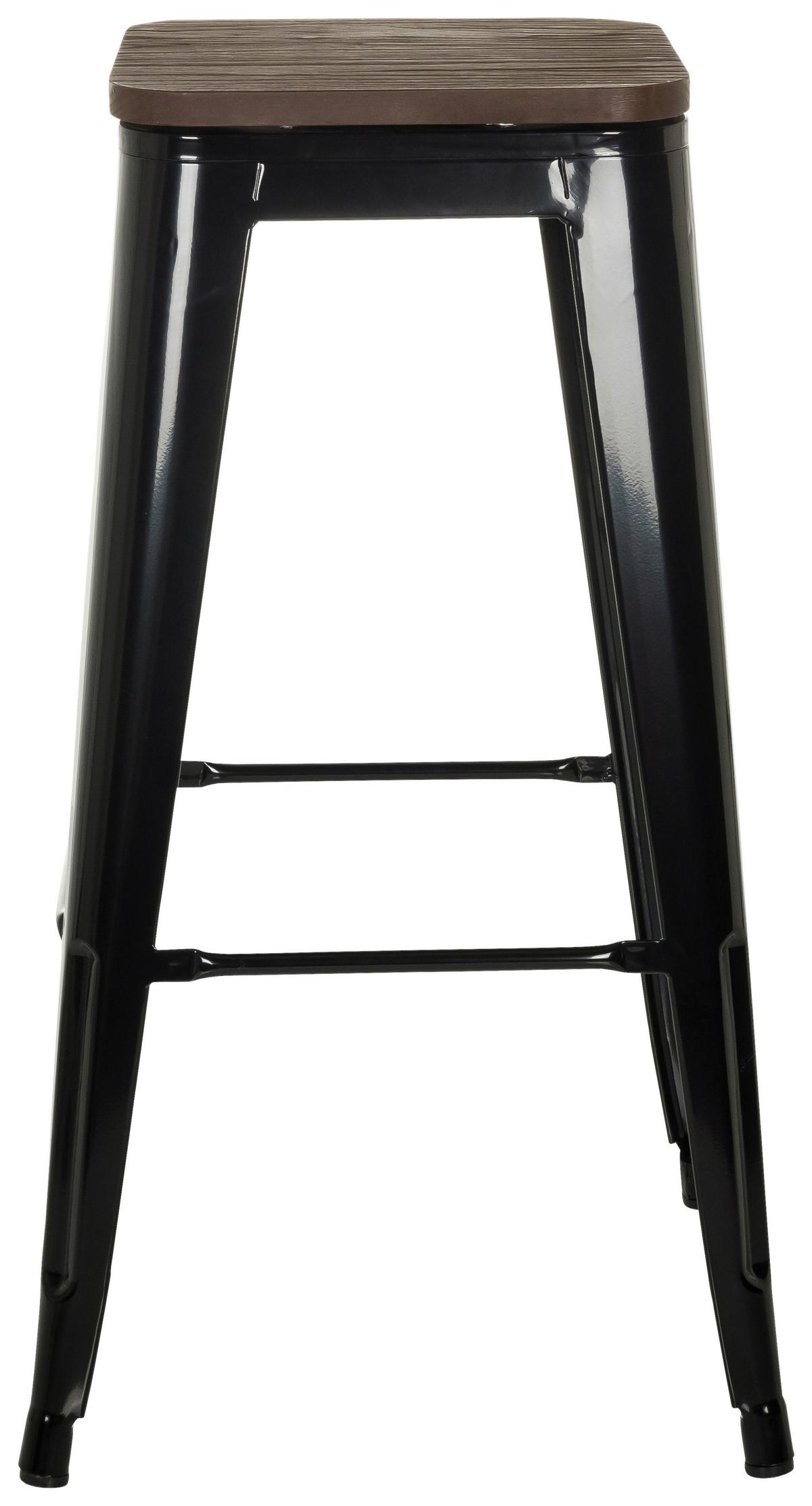 Barski Stol Vantaggio High Ws, Črna - črna, Moderno, kovina/les (44/77/44cm) - MID.YOU