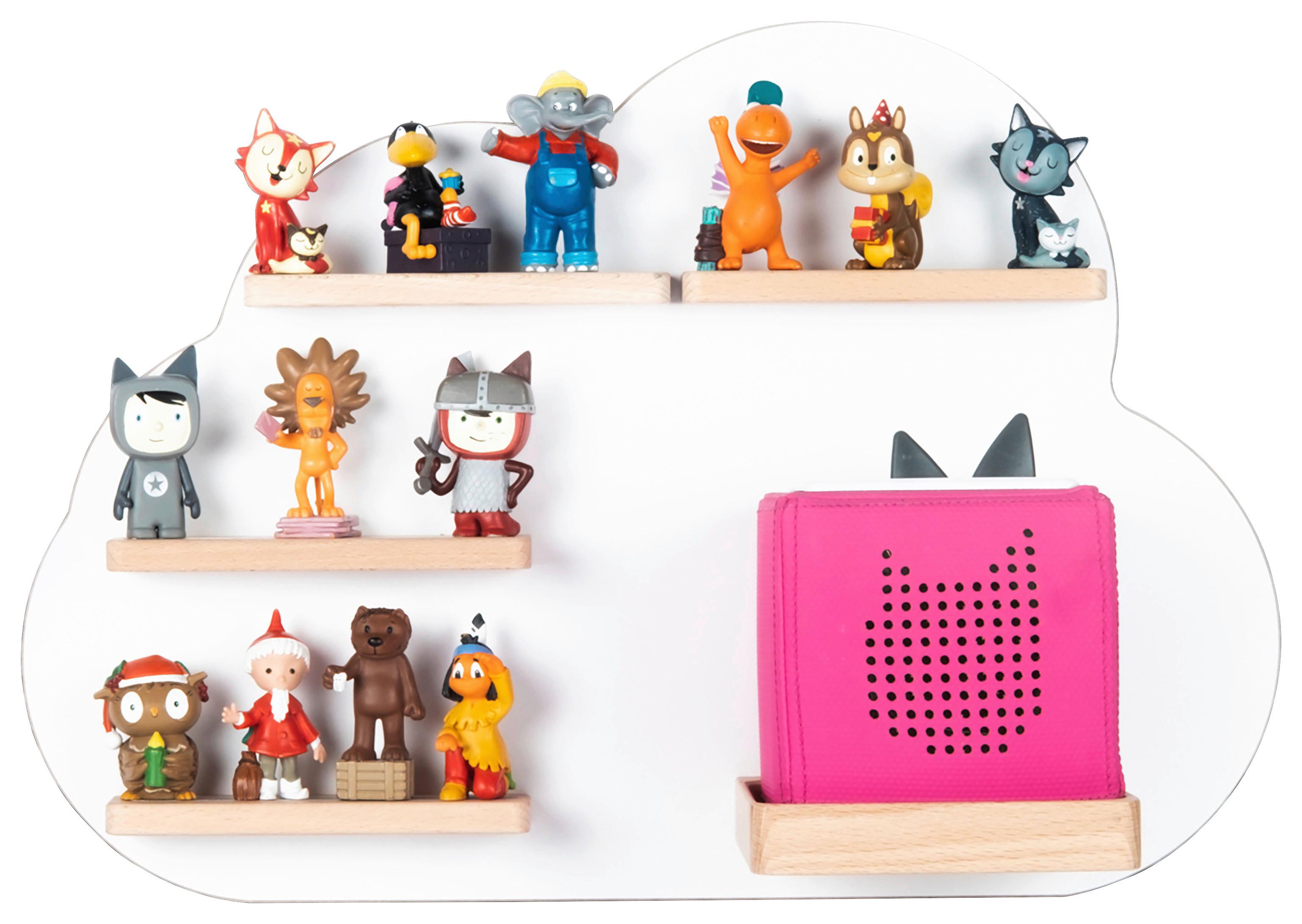 Otroška Polica Boarti, Bela - bela, Moderno, leseni material (48/35/19cm) - MID.YOU