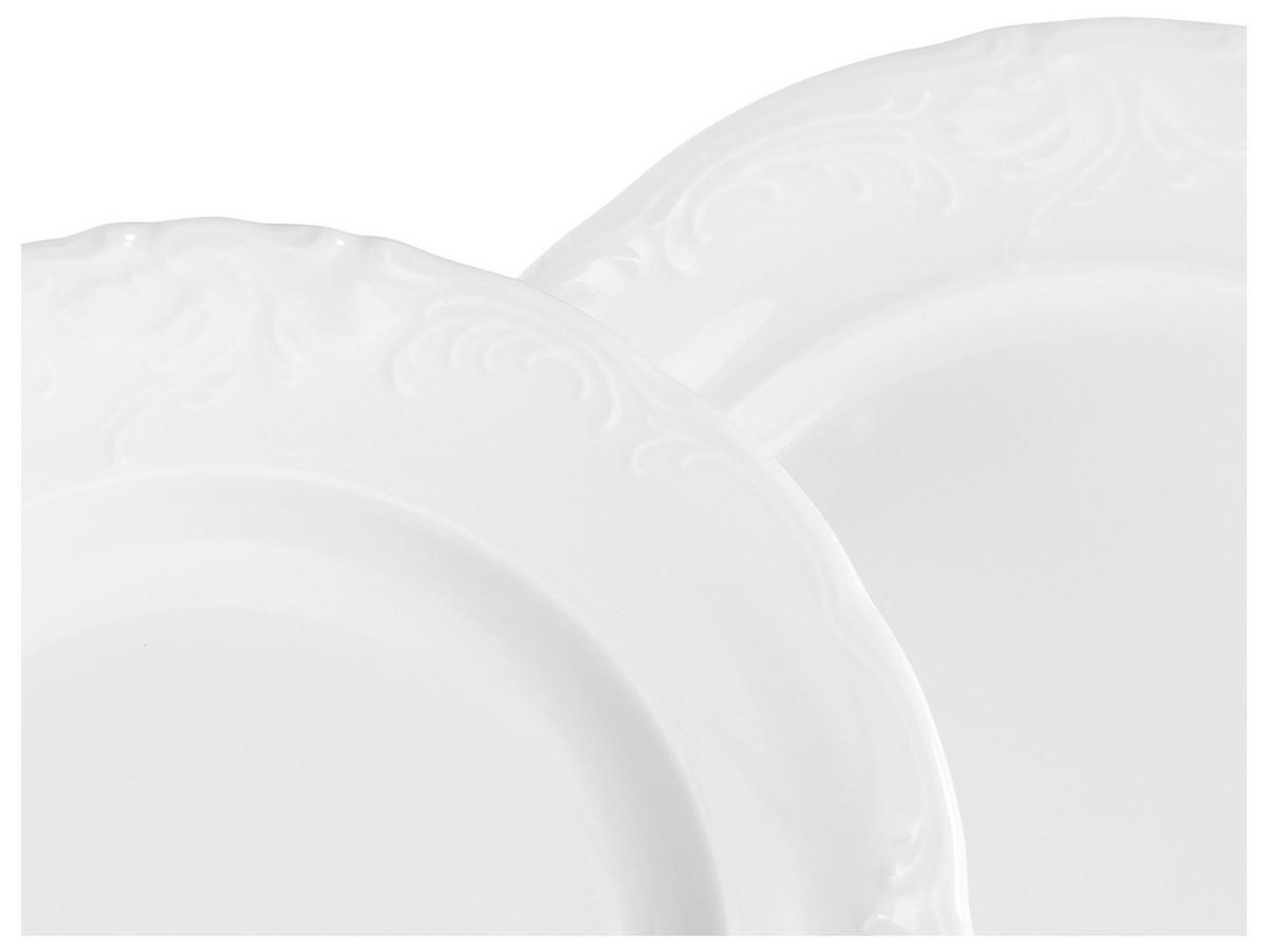 Jedilni Servis Frederike, 12-Delni - bela, Basics, keramika - Creatable