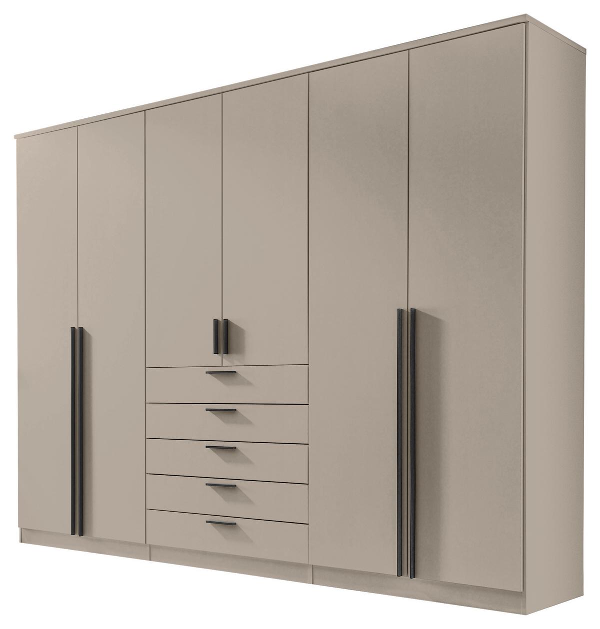 Omara Za Oblačila Arnis - kašmir/barve aluminija, Konvencionalno, umetna masa/leseni material (270/210/52cm) - James Wood