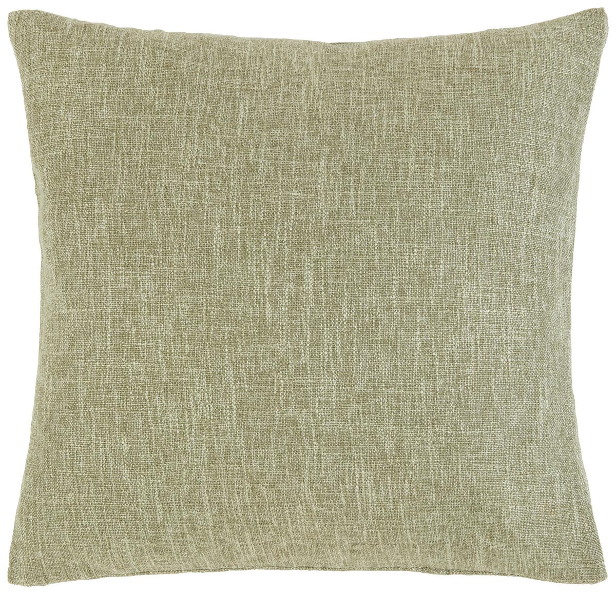 Kissenhülle Leinenoptik in Grün ca. 40x40cm - Grün, Textil (40/40cm) - Modern Living