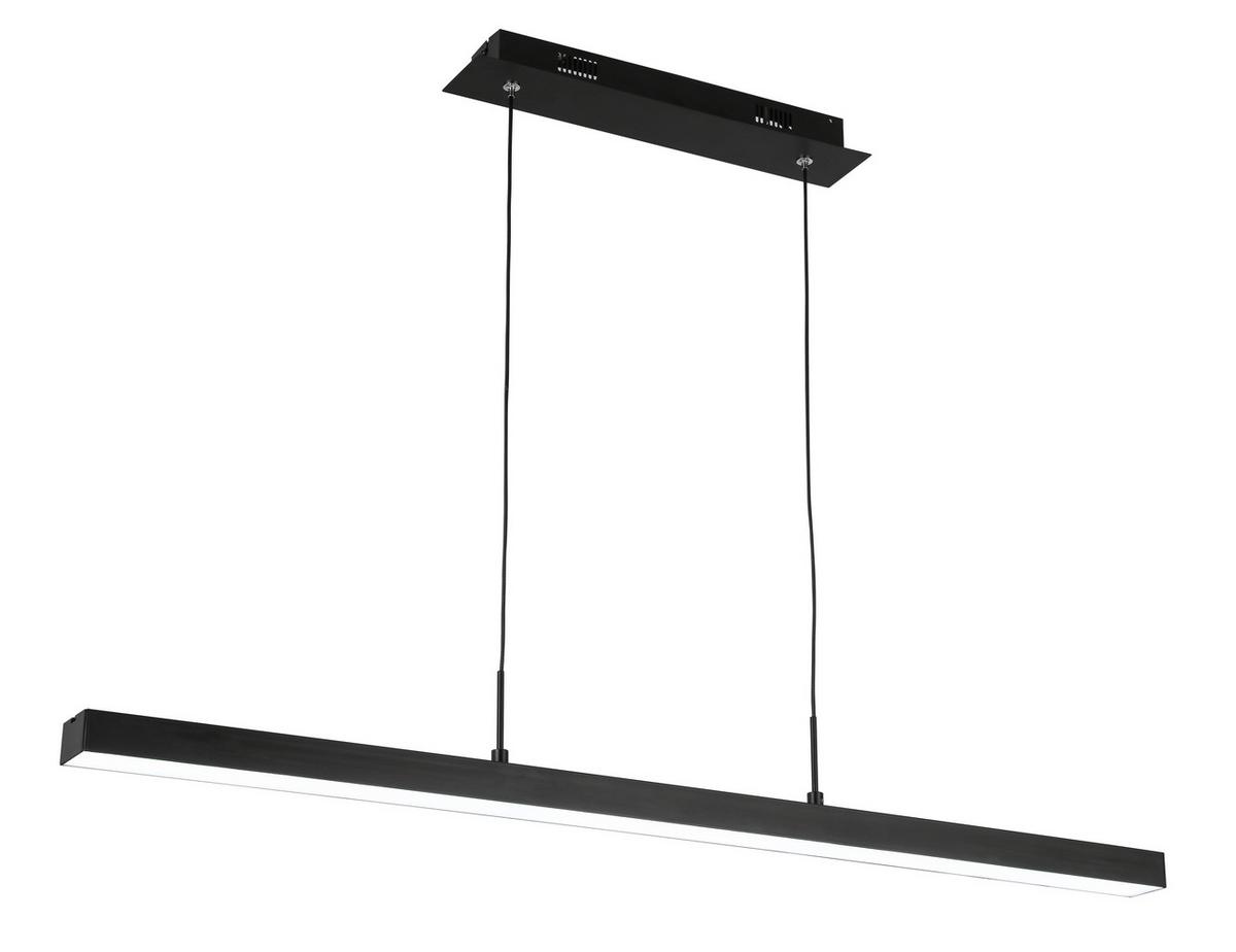 LAMPA WISZĄCA LED SUPREME *SBN*SH* - czarny, Konventionell, tworzywo sztuczne/metal (100/5/120cm) - Novel