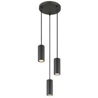 Hängeleuchte James Grau matt max. 25 Watt - Grau, Design, Metall (21/120cm) - Globo