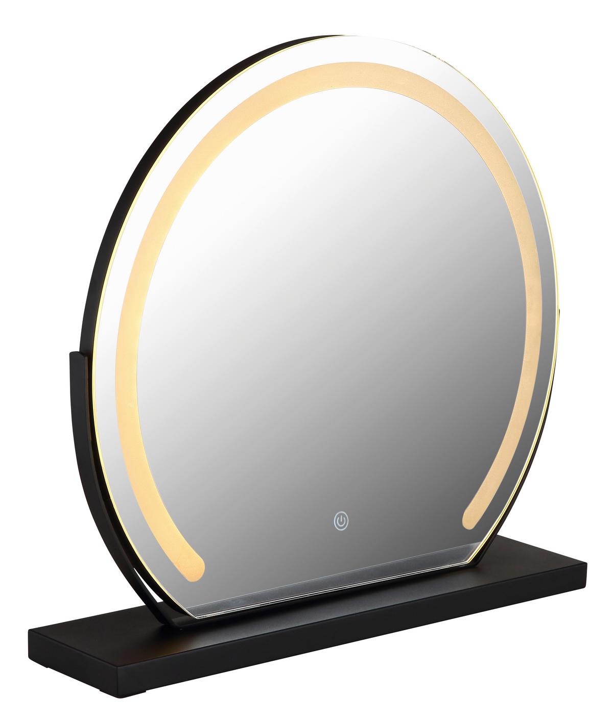LEUCHTSPIEGEL 84038 - Basics, Glas/Kunststoff (52/48,5/12cm) - Globo