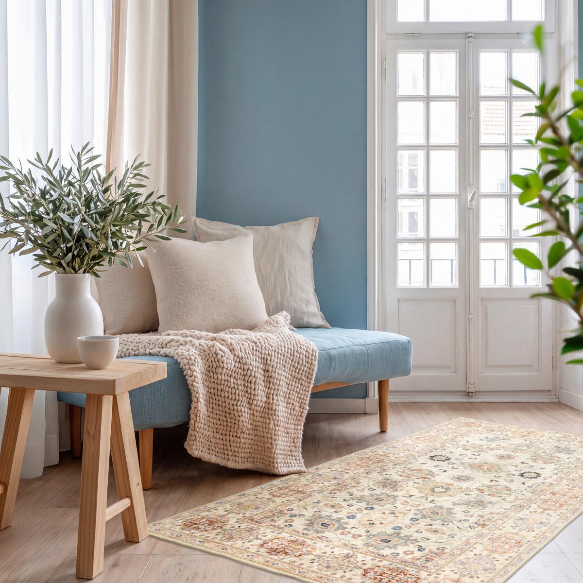 DYWAN VINTAGE JANE LIVING-CLASSIC8188 - jasnoróżowy/masa perłowa, Lifestyle, tkanina (160/230cm) - Lindorug