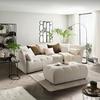 Canapea Boxspring SOFI - verde închis/crem, Modern, textil (294/93/152cm) - Premium Living