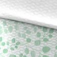 Bettwäsche Sandy Grün/Weiß 135x200cm - Weiß/Grün, MODERN, Textil (135/200cm) - Premium Living Bettwäsche Sandy Grün/Weiß 135x200cm - Weiß/Grün, MODERN, Textil (135/200cm) - Premium Living