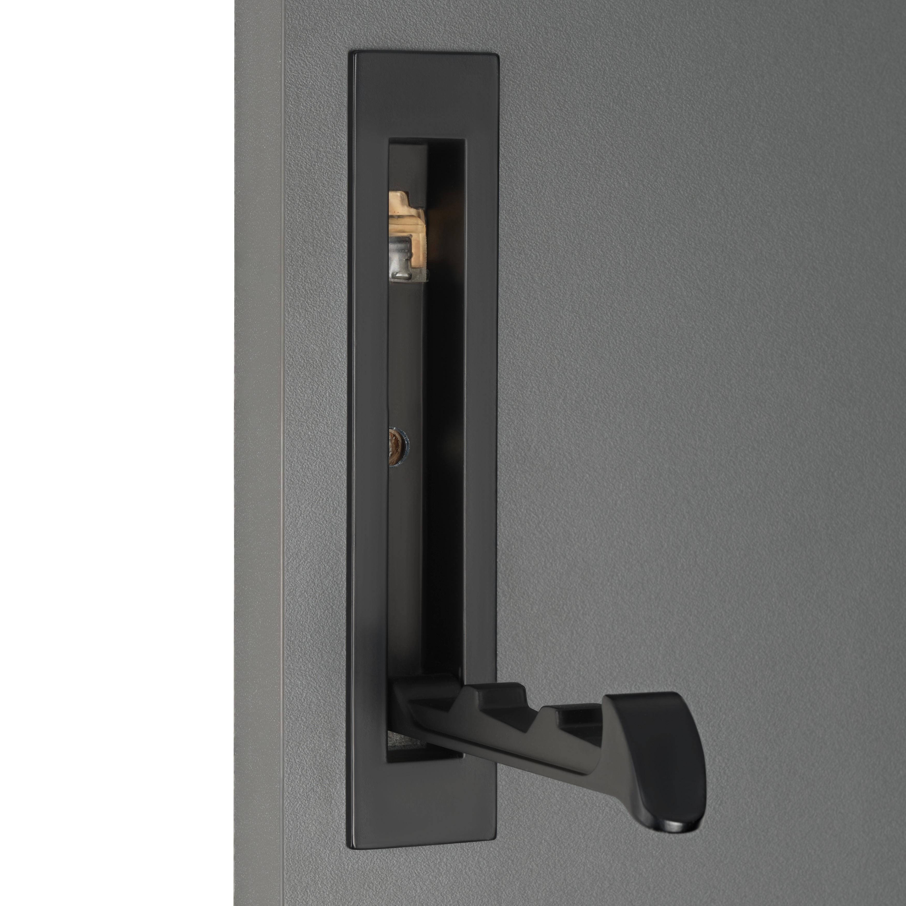 HALLPANEL LEONY -TOP- -BASED- - antracit, Klassisk, trämaterial (12/110/1,8cm) - Based
