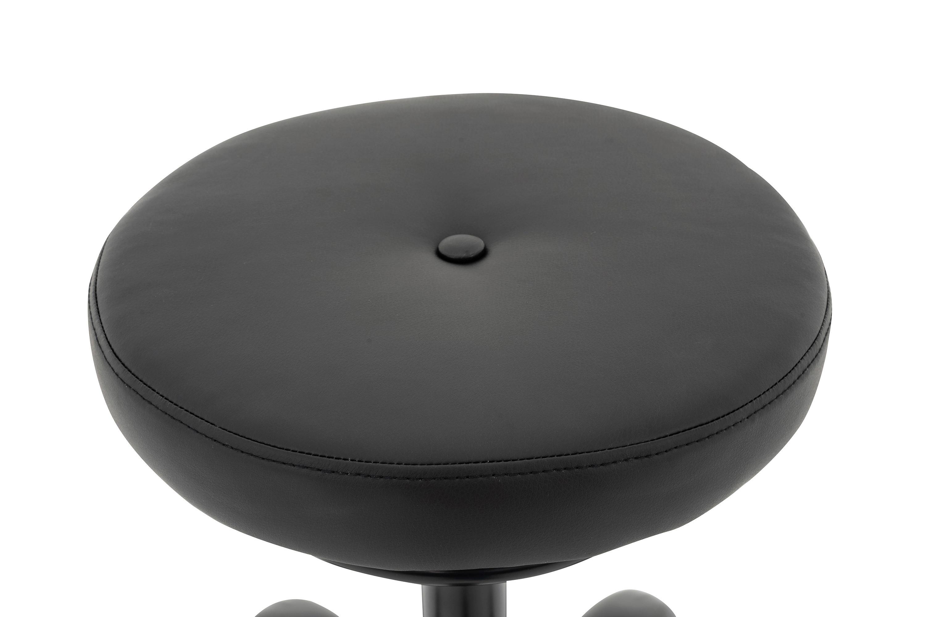 Uredski Stolac Shepherd - crna, Moderno, metal/tekstil (35/46-58/35cm) - Modern Living
