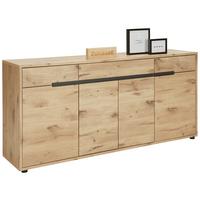 Sideboard Bellano in Viking Oak Nature - MODERN, Holzwerkstoff (185/87/44cm) - Mömax