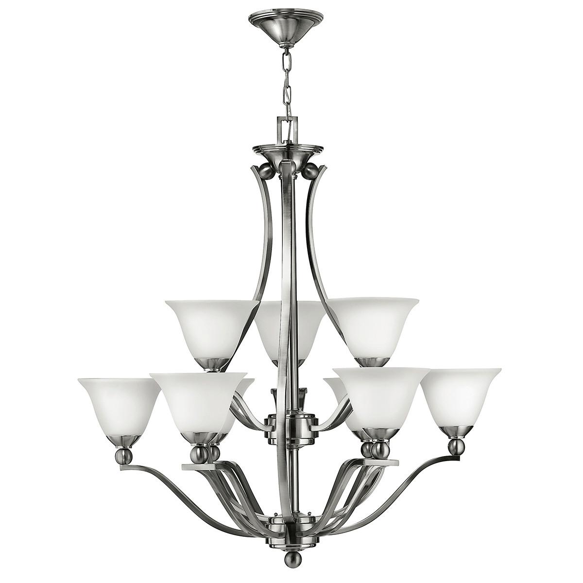 Luster Bolla - boje nikla, Basics, staklo/metal (88.9/107.5cm) - Elstead Lighting