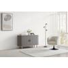 SIDEBOARD ARVID -EXKLUSIV- - grå/naturfärgad, Modern, trämaterial/trä (140/75/40cm) - Mömax