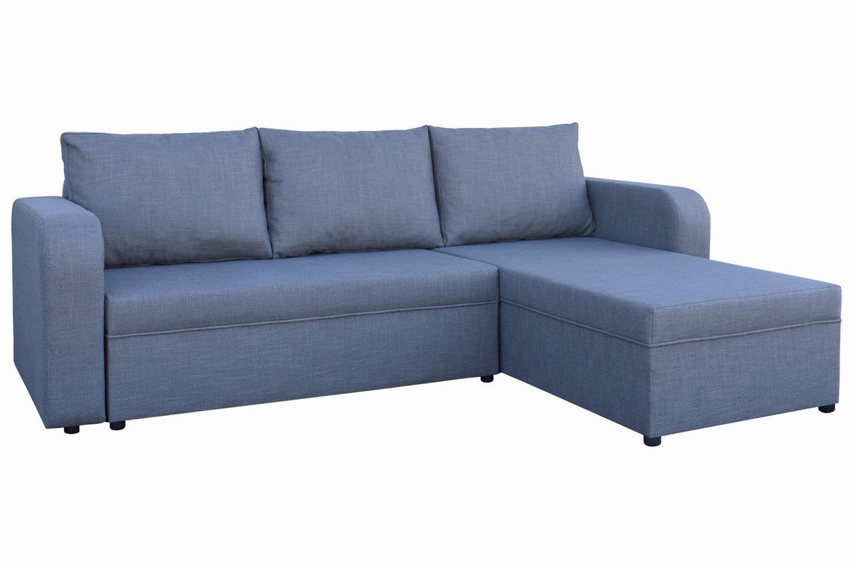 Kutna Garnitura Daisy - siva/crna, Moderno, drvni materijal/drvo (235/163cm) - Modern Living