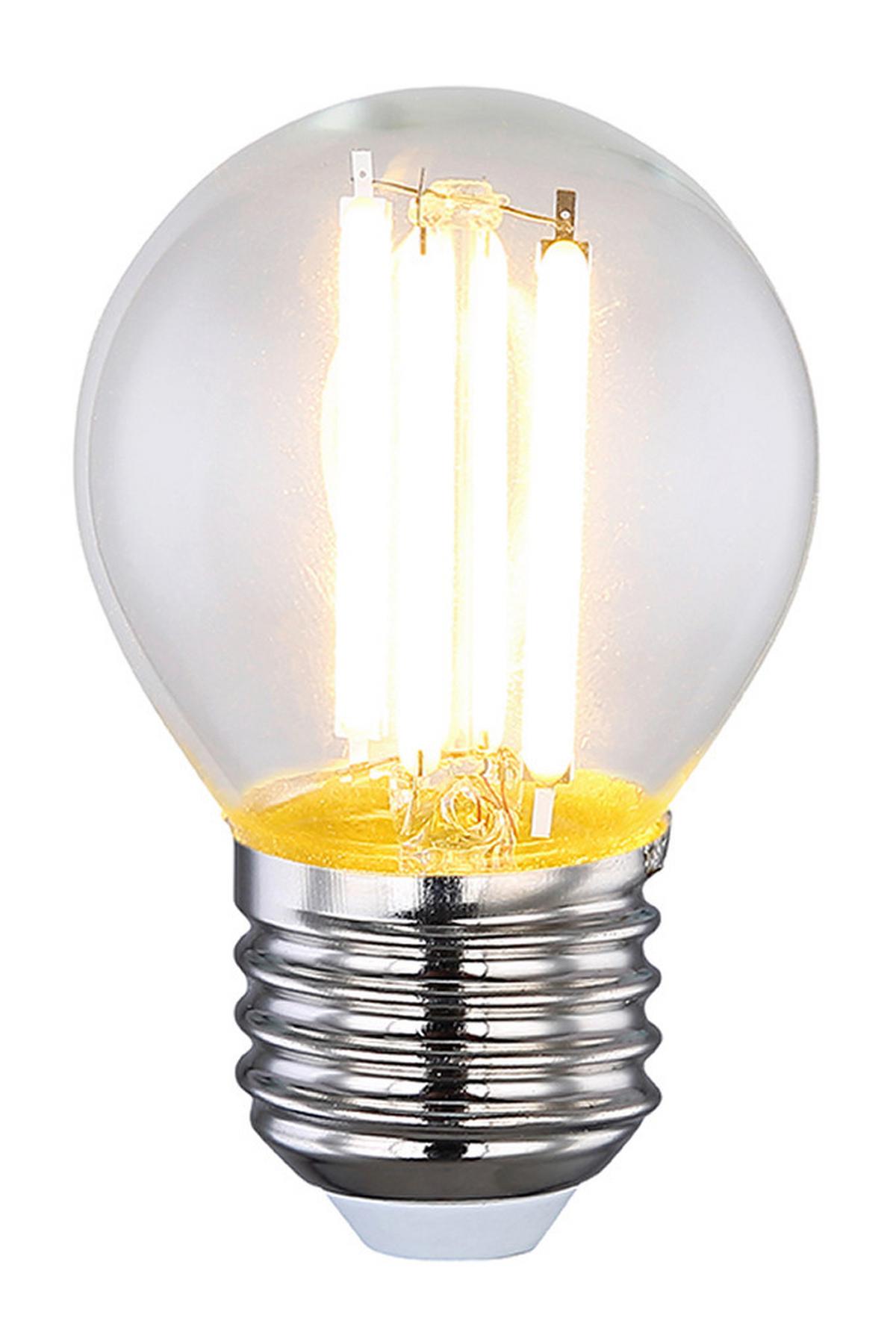LED-Leuchtmittel 10582GK max. 6 Watt - Klar, Glas (4,5/7,2cm)