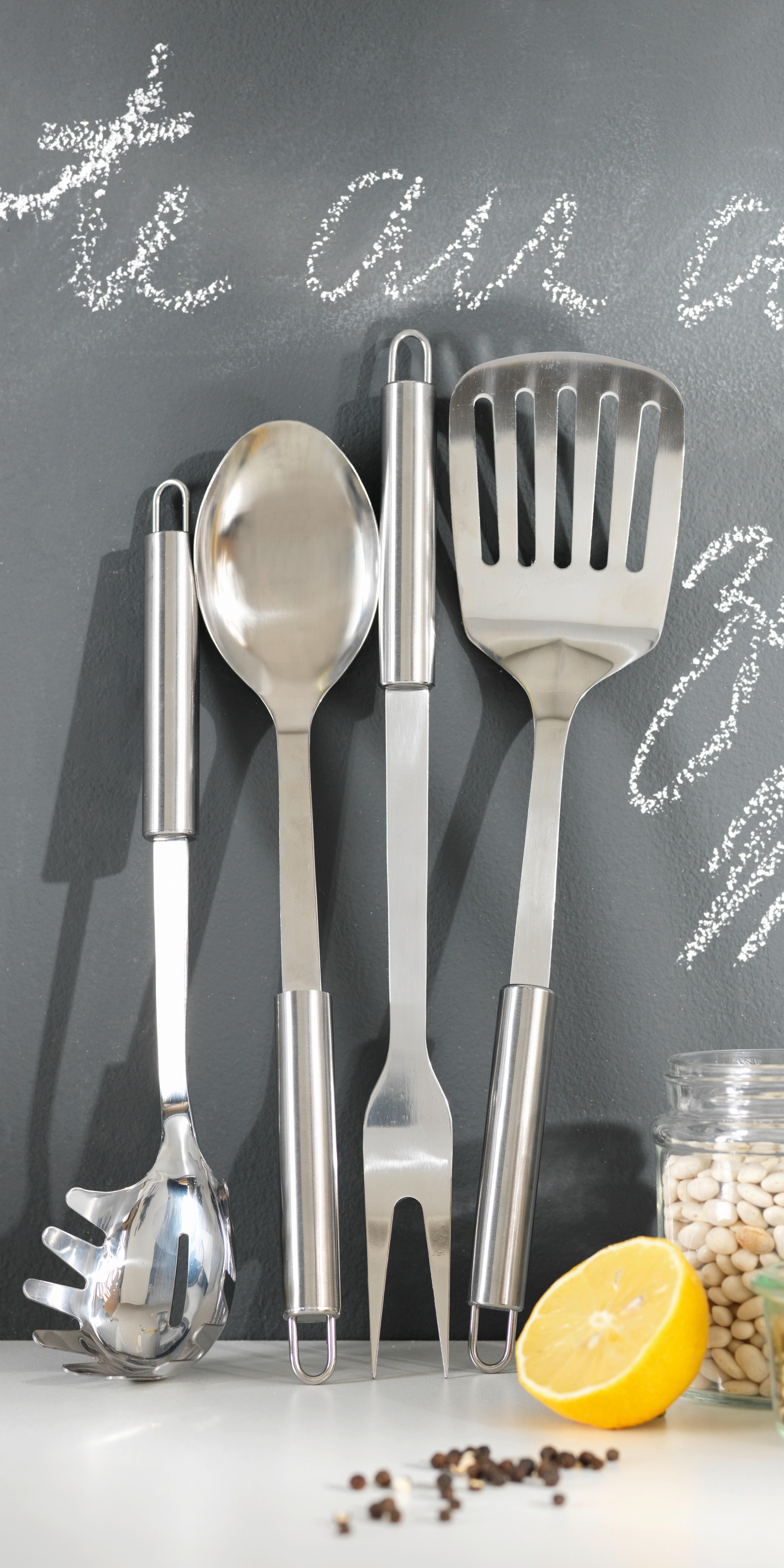 SPAGETTISLEV DANI - stålfärgad, Klassisk, metall (31cm) - Modern Living