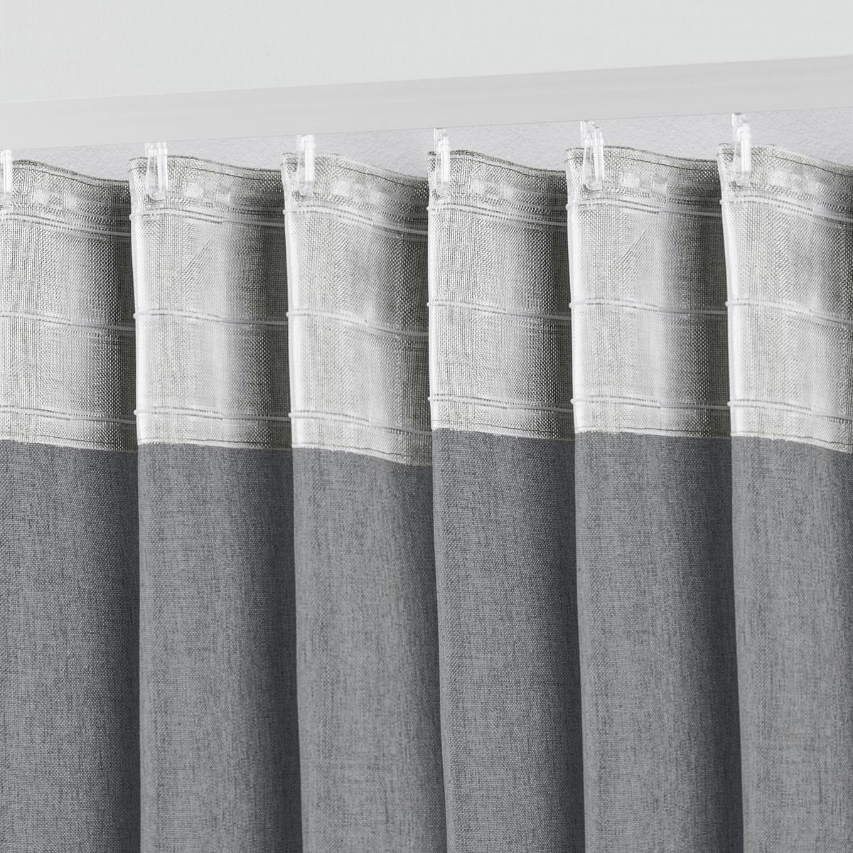 Készfüggöny Ulrich 135/245cm - szürke, textil (135/245cm) - Modern Living
