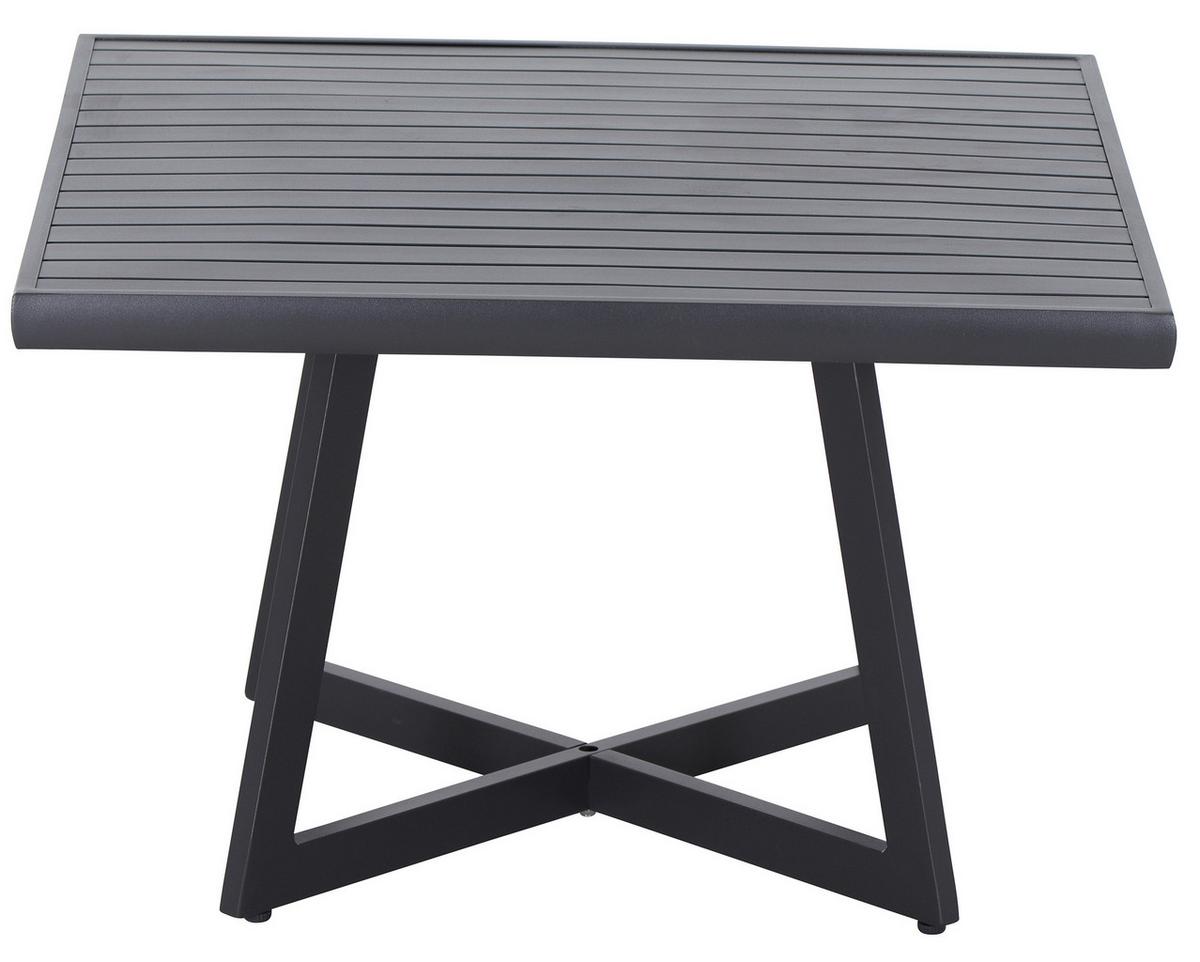 Siena Garden Loungetisch ca.70x70x45cm Anthrazit - Anthrazit, KONVENTIONELL, Metall (70/70/45cm) - Siena Garden