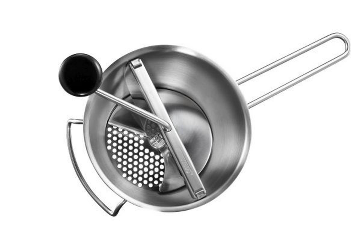 PRZYRZĄD DO PRZECIERANIA 89210 - kolor stalowy, Basics, metal (40,6/21,8/18,5cm) - Gefu