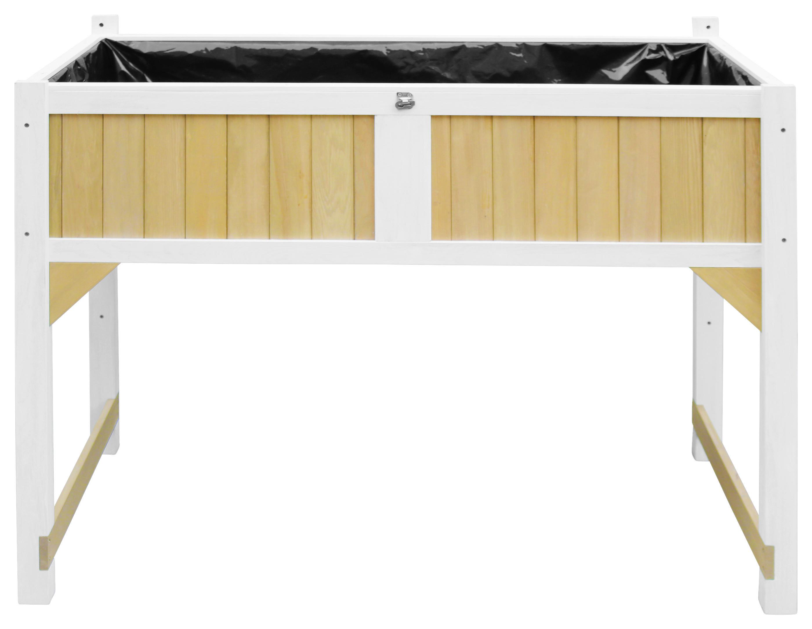 WYSOKA GRZĄDKA AXI HOCHBEET - czarny/biały, Konventionell, drewno (54/94/120cm)