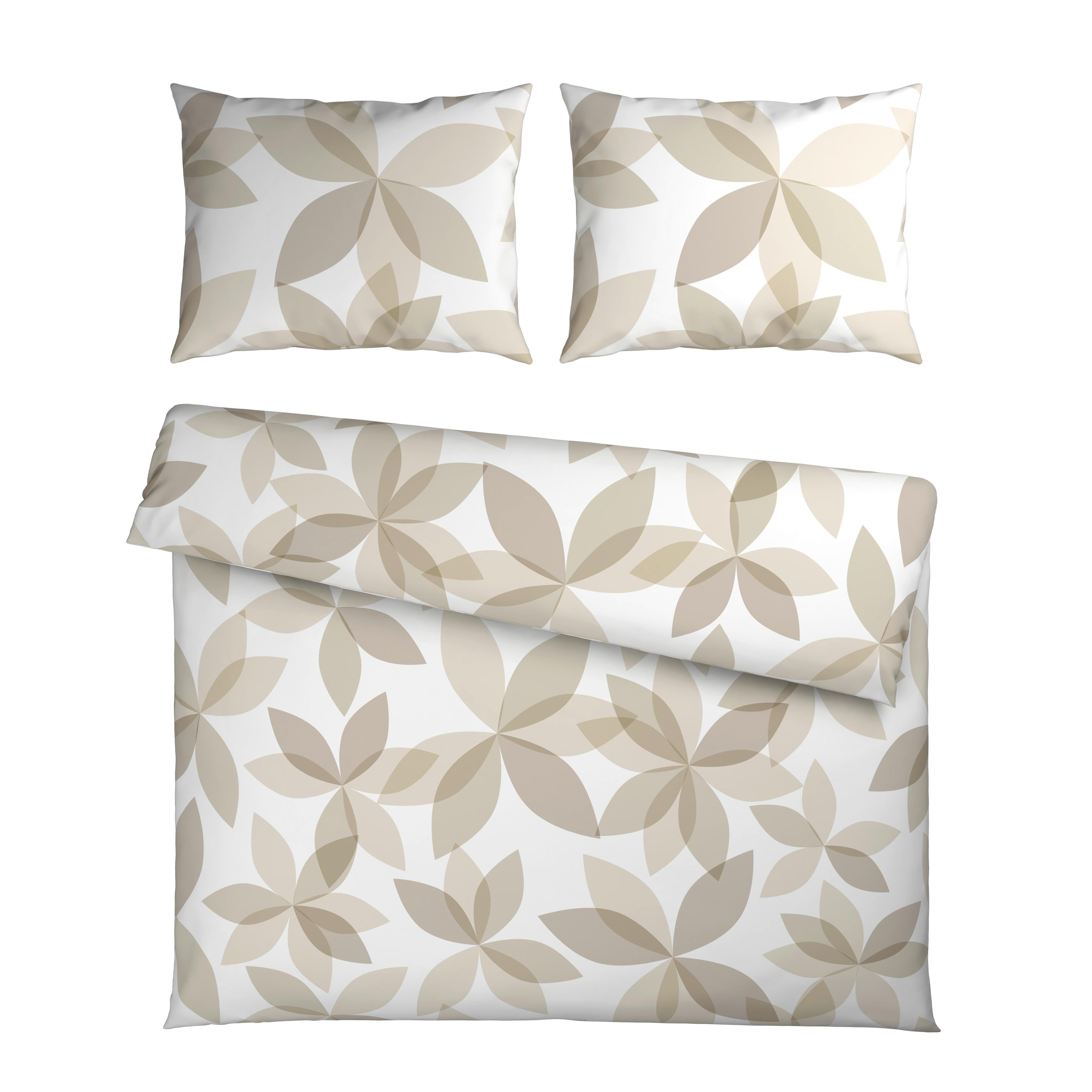 Posteljina Yuki Xxl 200x200/2x60x80cm - bež, tekstil (200/200cm) - Mömax