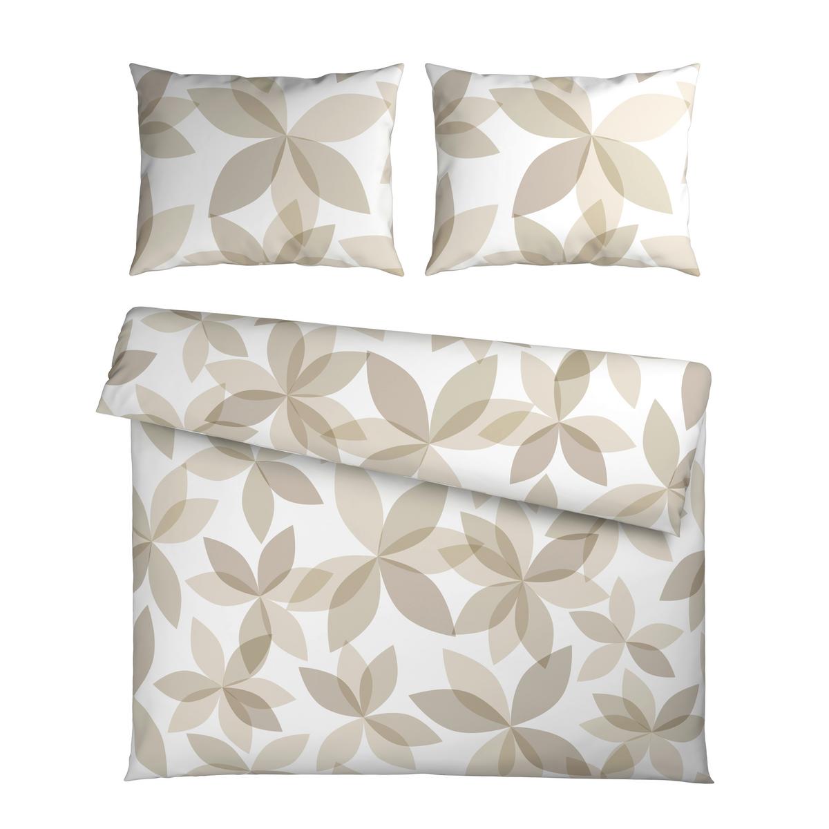 Posteljina Yuki Xxl 200x200/2x60x80cm - bež, tekstil (200/200cm) - Mömax