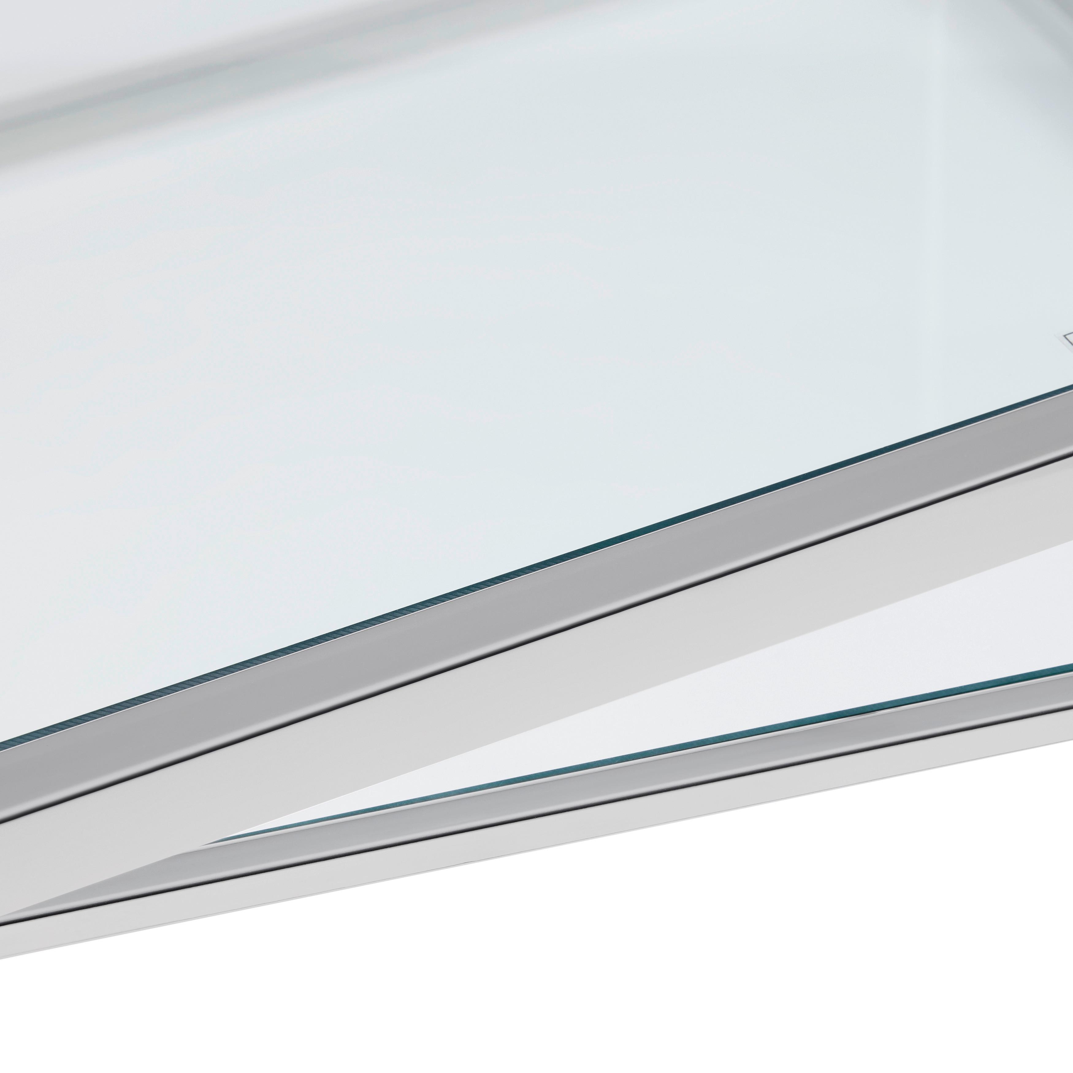 SOFFBORD ANGEL II - kromfärg, Modern, metall/glas (70/70/38cm) - Mömax