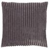 Zierkissen Cordi in Grau ca. 45x45cm - Grau, KONVENTIONELL, Textil (45/45cm) - Modern Living
