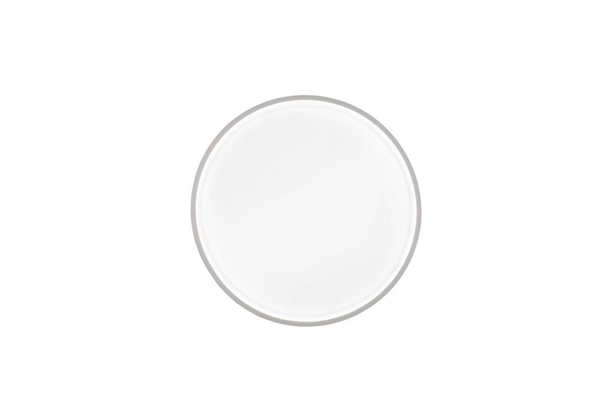 LED-Deckenleuchte Doha in Weiß max. 29 Watt - Weiß, MODERN, Metall (45/5,5cm) - Trio Leuchten