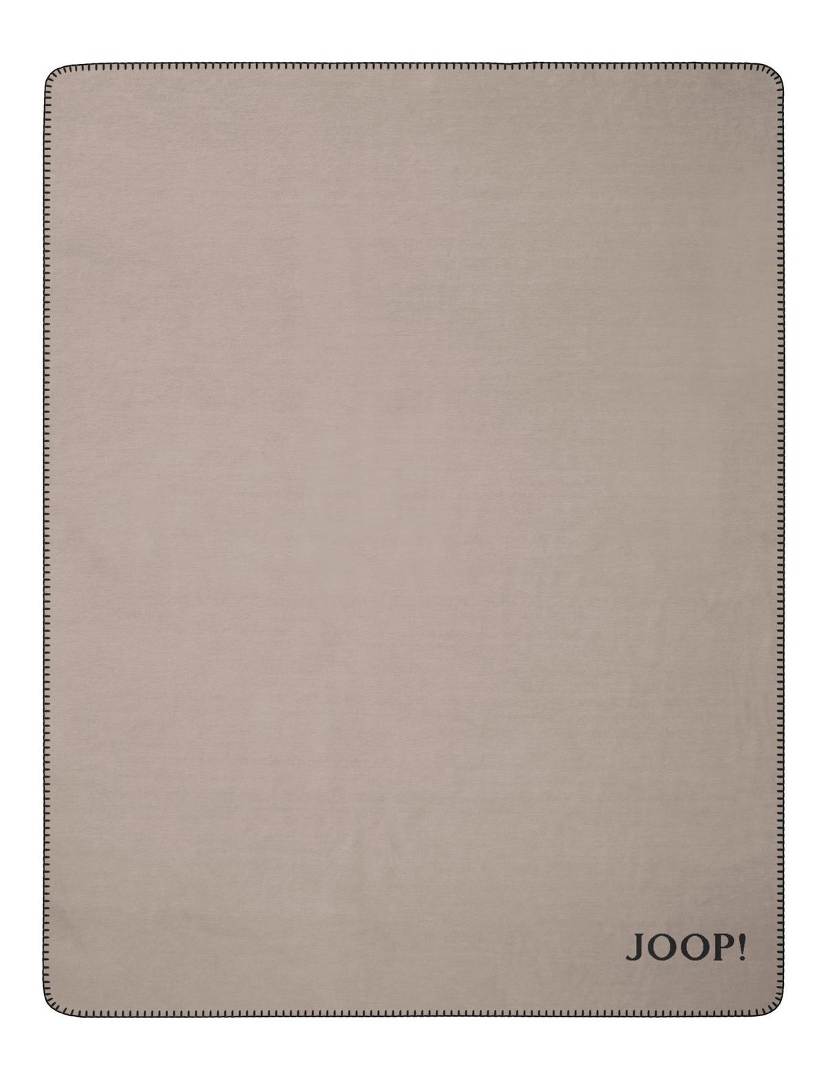 KOC DOMOWY JOOP! UNI DOUBLEFACE - antracytowy/jasnoszary, Design, tkanina (150/200cm) - Joop!