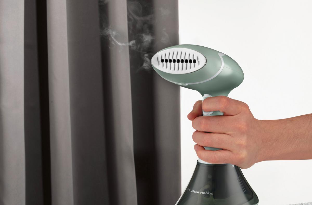 PAROWNICA DO UBRAŃ STEAM GENIE ESSENTIAL 25592-56 - szałwiowy, Basics, tworzywo sztuczne (12,5/27,5/18,0cm) - Russell Hobbs