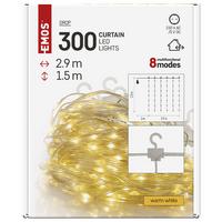 Fényfüggöny 300db Led - Basics (290/150cm)