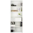 Regal Tempra - siva/bela, Moderno, kovina/umetna masa (72/198/34cm) - Mömax modern living Regal Tempra - siva/bela, Moderno, kovina/umetna masa (72/198/34cm) - Mömax modern living
