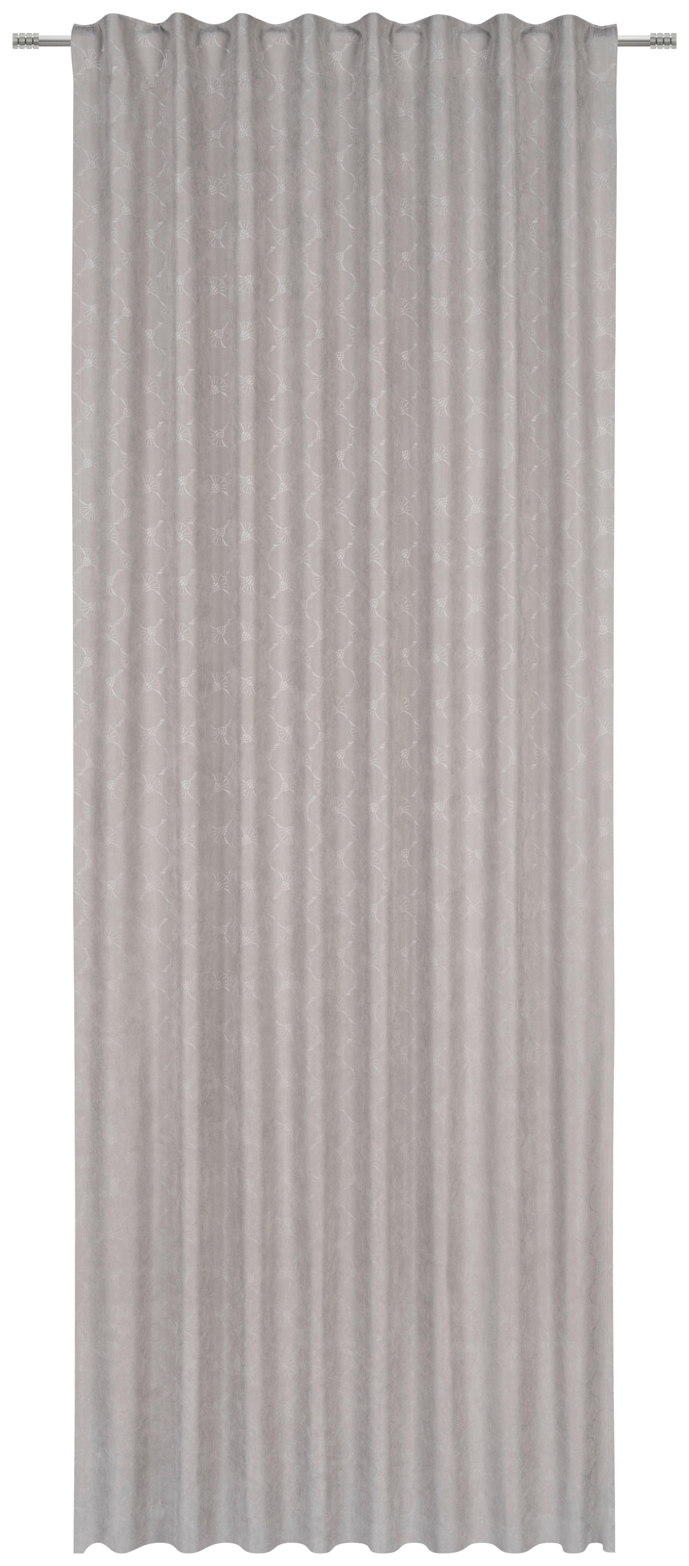ZASŁONA GOTOWA J-ELEGANCE JOOP! - szary/taupe, Basics, tkanina (130/250cm) - Joop!