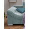 CANAPÉ D'ANGLE ALVITO - bleu clair/pétrole, Design, textile/bois (298/202cm) - P & B