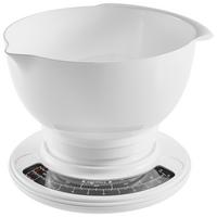 WAGA KUCHENNA 65054 - biały, Basics, tworzywo sztuczne (14/25,3/22,9cm) - Soehnle