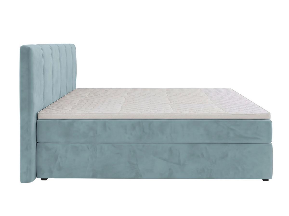 Boxbett Dana -Based- - Türkis/Schwarz, Kunststoff/Textil (140/200cm) - Based
