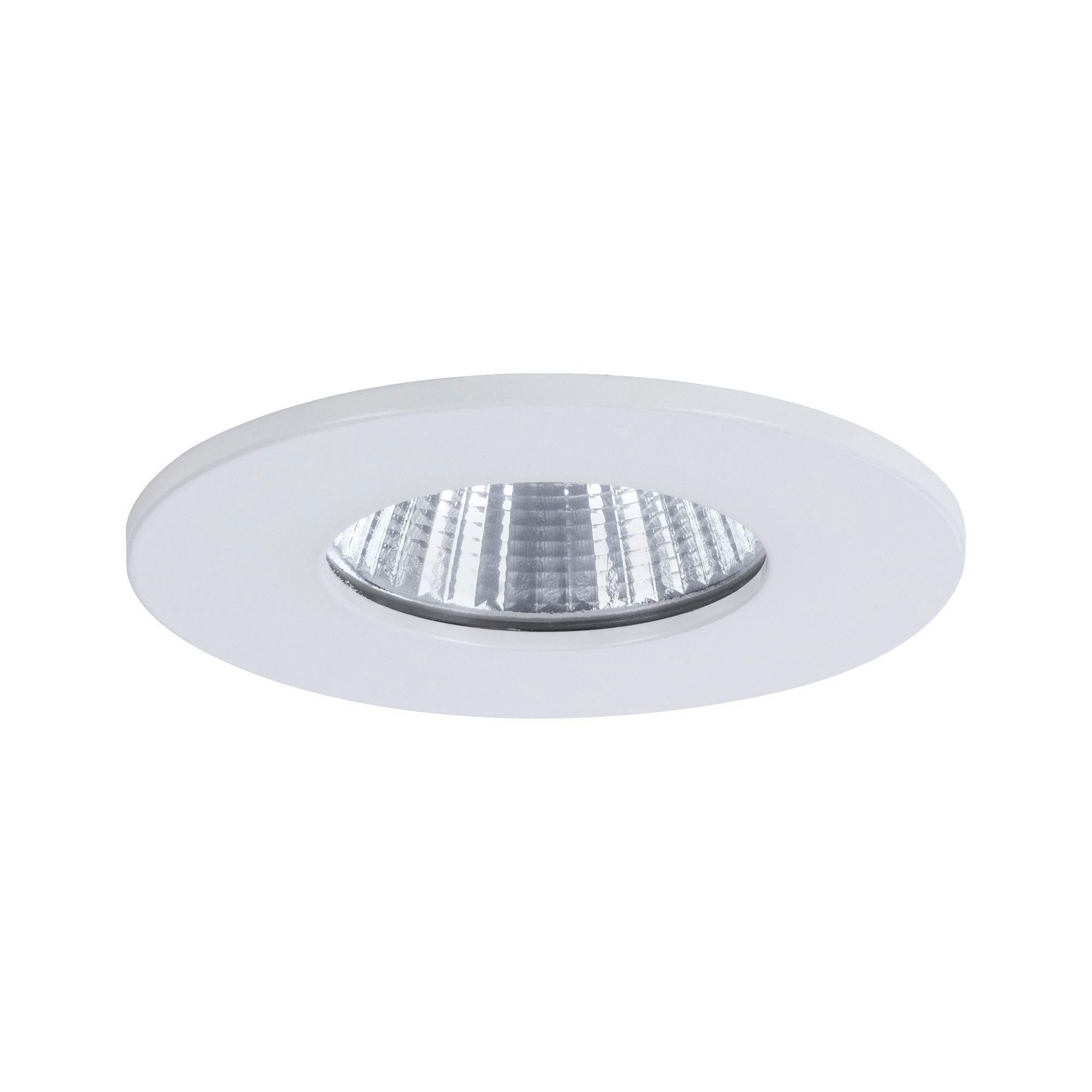 LED-Spot Calla IP65 in Weiß max. 7 Watt - Weiß, Design, Kunststoff/Metall (8cm) - Paulmann