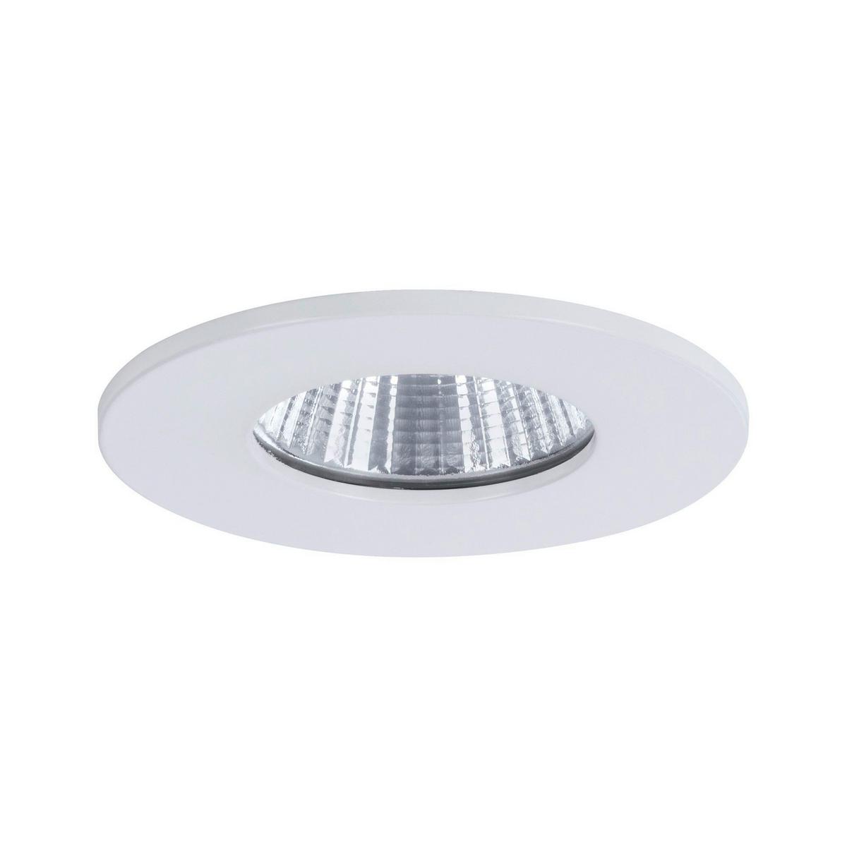 LED-Spot Calla IP65 in Weiß max. 7 Watt - Weiß, Design, Kunststoff/Metall (8cm) - Paulmann