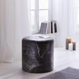 Hocker Grau/Schwarz - Schwarz/Grau, LIFESTYLE, Holzwerkstoff/Kunststoff (40/41cm) - Modern Living Hocker Grau/Schwarz - Schwarz/Grau, LIFESTYLE, Holzwerkstoff/Kunststoff (40/41cm) - Modern Living