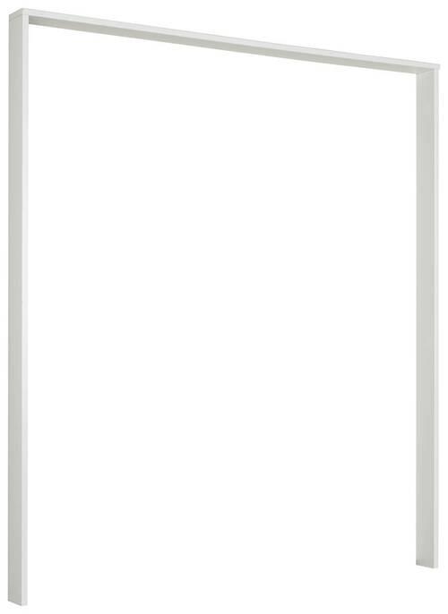 Passepartoutrahmen in Weiß - Weiß, KONVENTIONELL, Holzwerkstoff (183/204/12cm) - Mömax