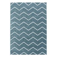 Shaggy Rio Blau ca. 80x250cm - Blau, Basics, Textil (80/250cm)