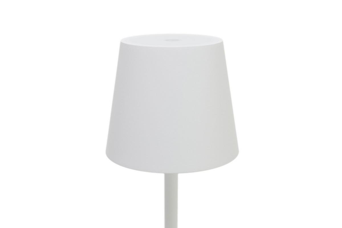 LAMPA STOŁOWA Z AKUMULATOREM BASIC TABLE *SBN* - biały, Design, tworzywo sztuczne/metal (11,5/36cm) - Novel