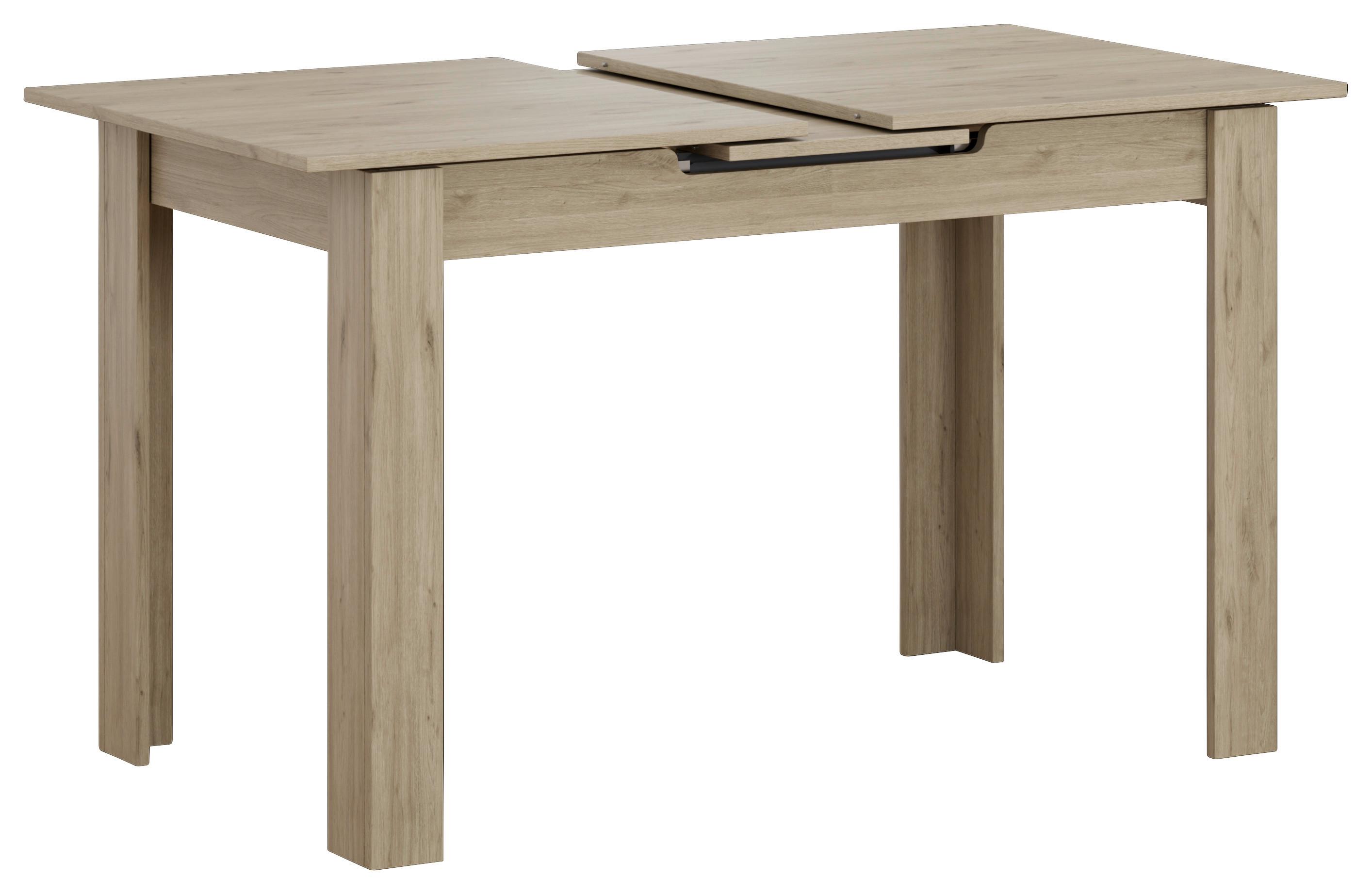 UTDRAGBART BORD ANDORRA - ek Artisan, Modern, trämaterial (120-150/70/75cm) - Mömax