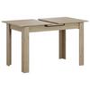UTDRAGBART BORD ANDORRA - ek Artisan, Modern, trämaterial (120-150/70/75cm) - Mömax