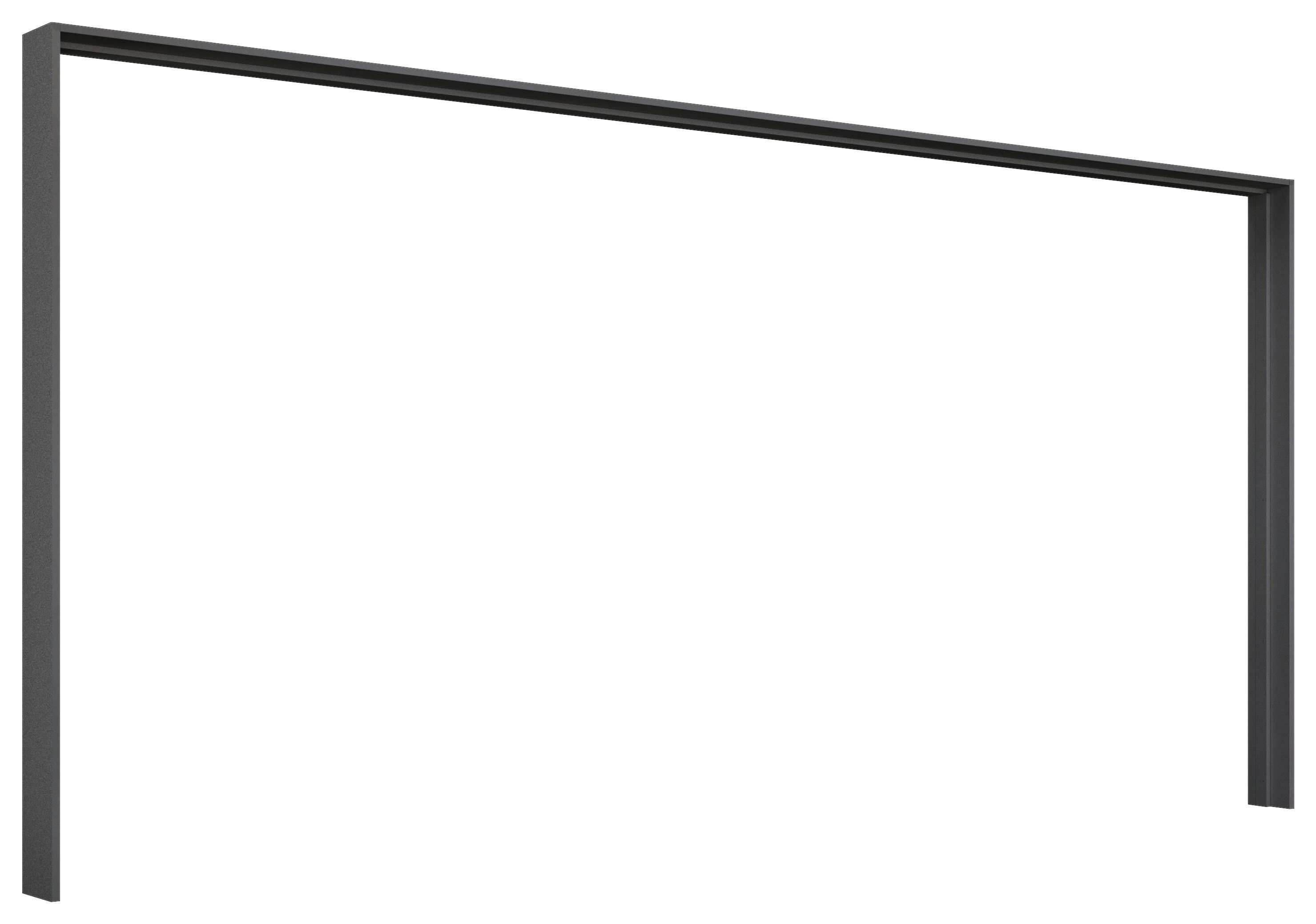 Ramă pentru dulap MIAMI - gri, Modern, material pe bază de lemn (278/233/64cm)