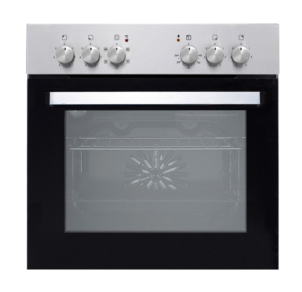 Küchenblock Nevada IV Weiß/Hochglanz mit Geräten - Chromfarben/Weiß Hochglanz, MODERN, Holzwerkstoff/Metall (280cm) - Held