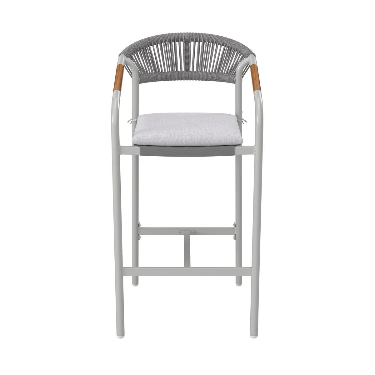 Set grădină Allonso - gri deschis/culoare natur, Modern, plastic/sticlă - Bessagi Garden