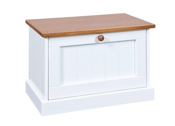 Garderobe "Westerland" , aus Kiefer - Braun/Kieferfarben, LIFESTYLE, Holz (64/41/37,5cm) - MID.YOU