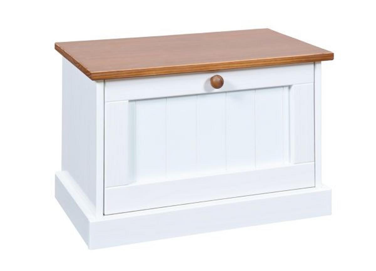 Garderobe "Westerland" , aus Kiefer - Braun/Kieferfarben, LIFESTYLE, Holz (64/41/37,5cm) - MID.YOU